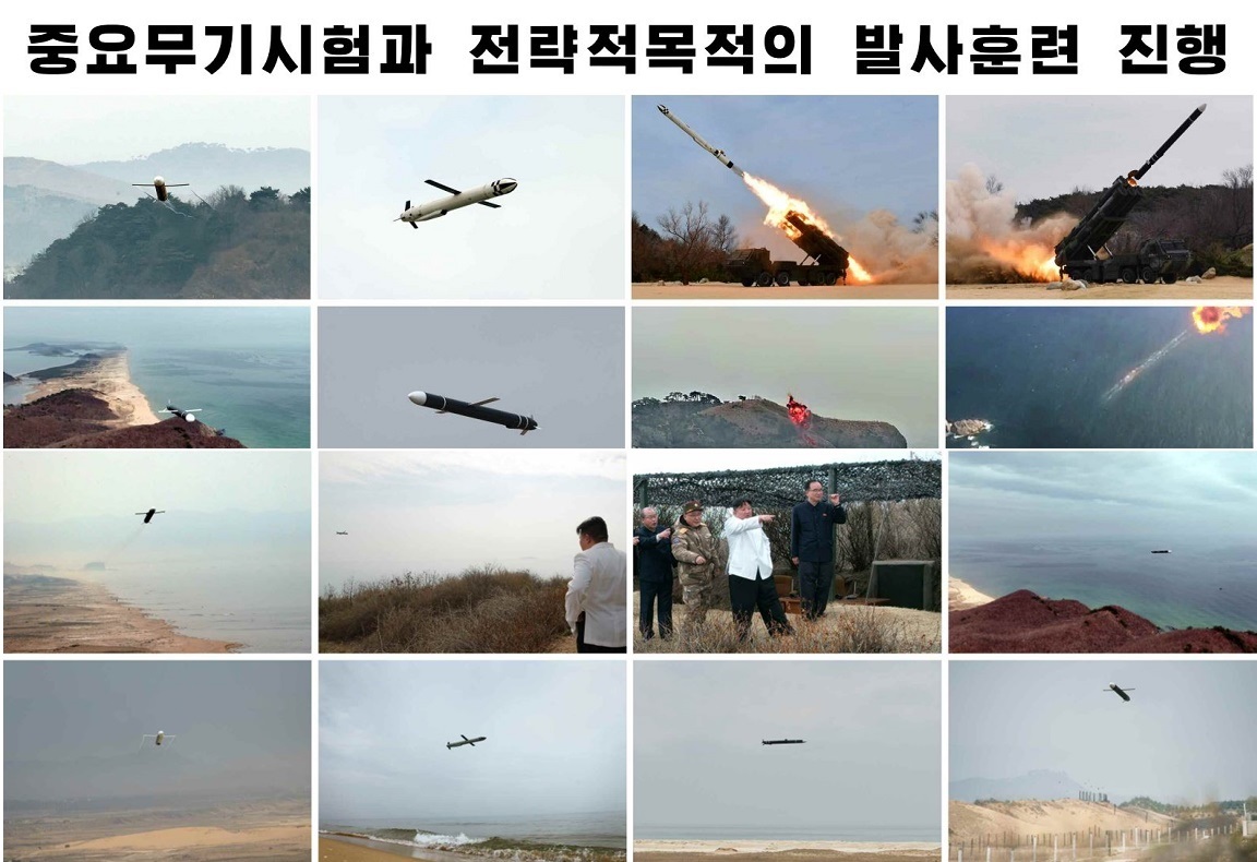 北, 무인 수중 핵공격 드론 개발 주장-모의 핵탄두 탑재 순항미사일 폭파 썸네일
